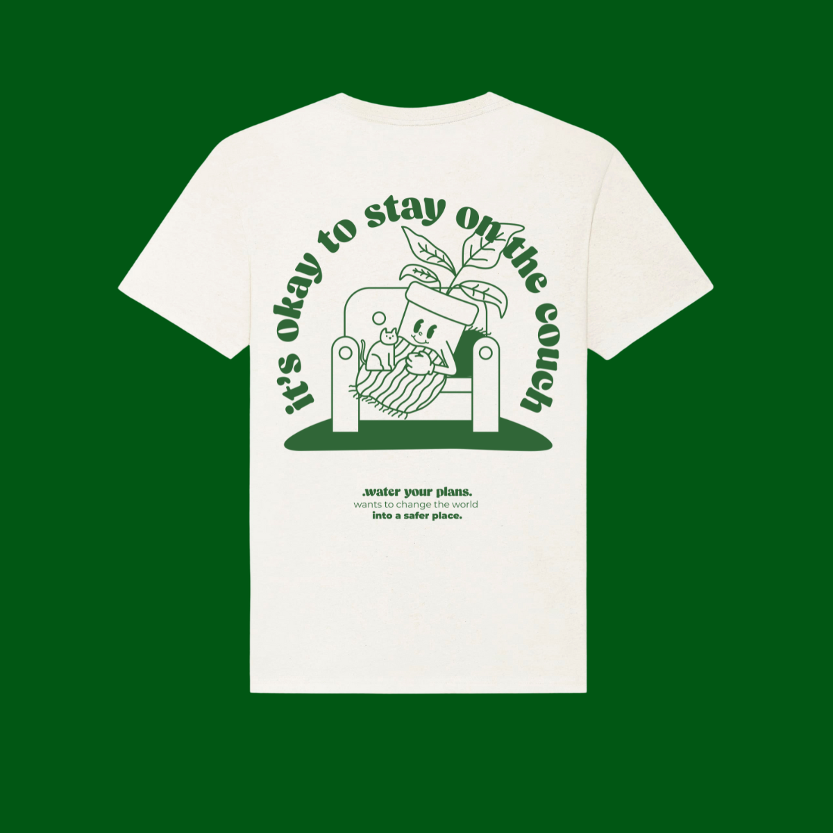 It's okay to stay on the couch - Selfcare Club Long Fit