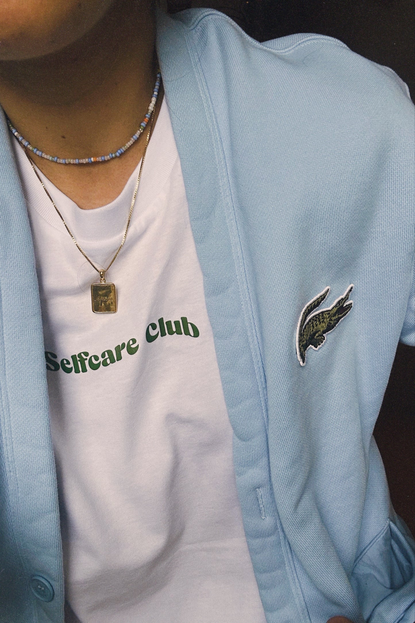 Selfcare Club - Long Fit Front Print only