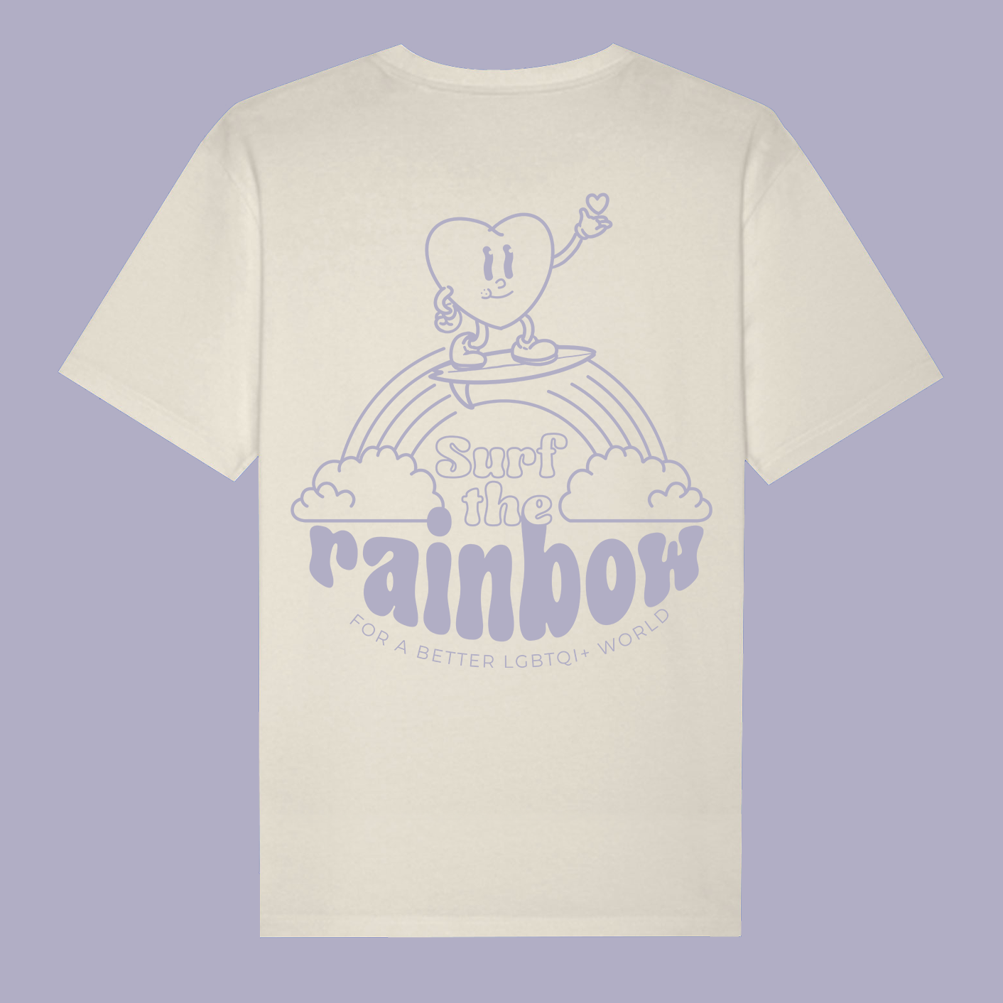 Pride Shirt - Surf the Rainbow I Water your plans