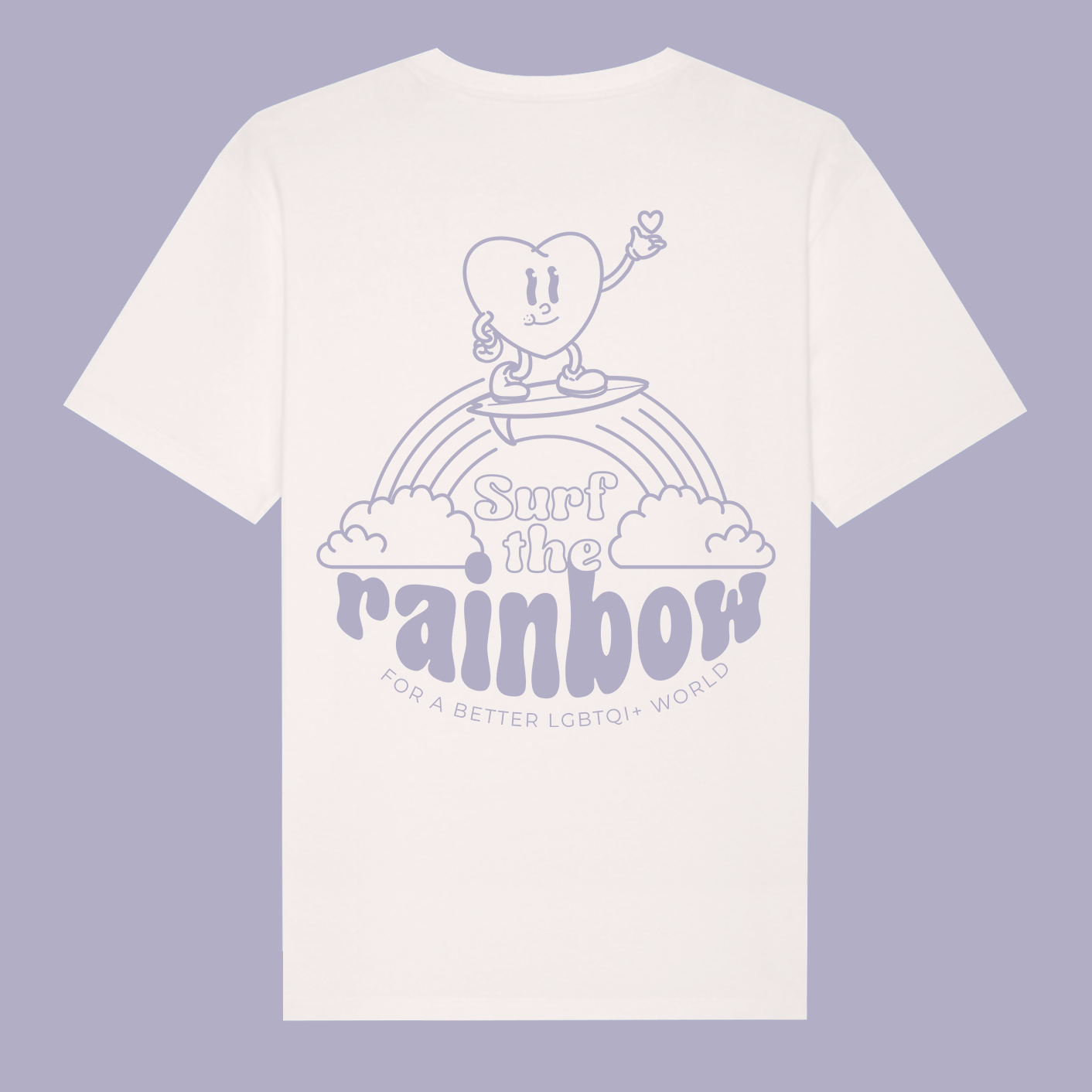 Pride Shirt - Surf the Rainbow I Water your plans