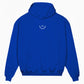 Hoodie blau / schwarz