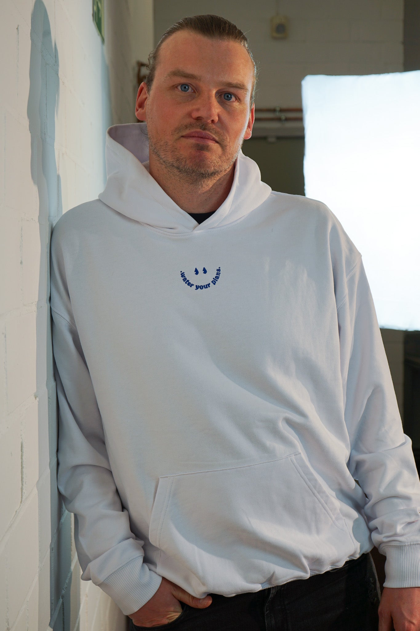 Hoodie WYP Logo I weiß