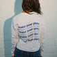 Longsleeve WYP Waves weiß/off-white
