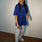WYP T-Shirt schwarz/blau