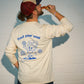 Longsleeve Feed your soul weiß/off-white