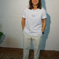 WYP loose fit T-Shirt weiß/off-white