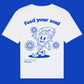 Feed your Soul - Pizza Lover Tshirt - Water your Plans