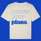 WYP loose fit T-Shirt weiß/off-white