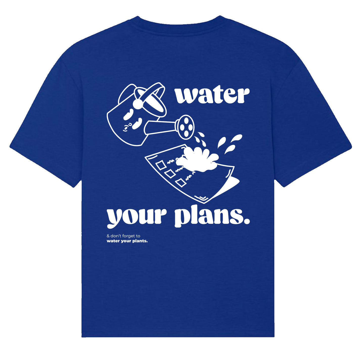 Watering Can T-Shirt schwarz/blau