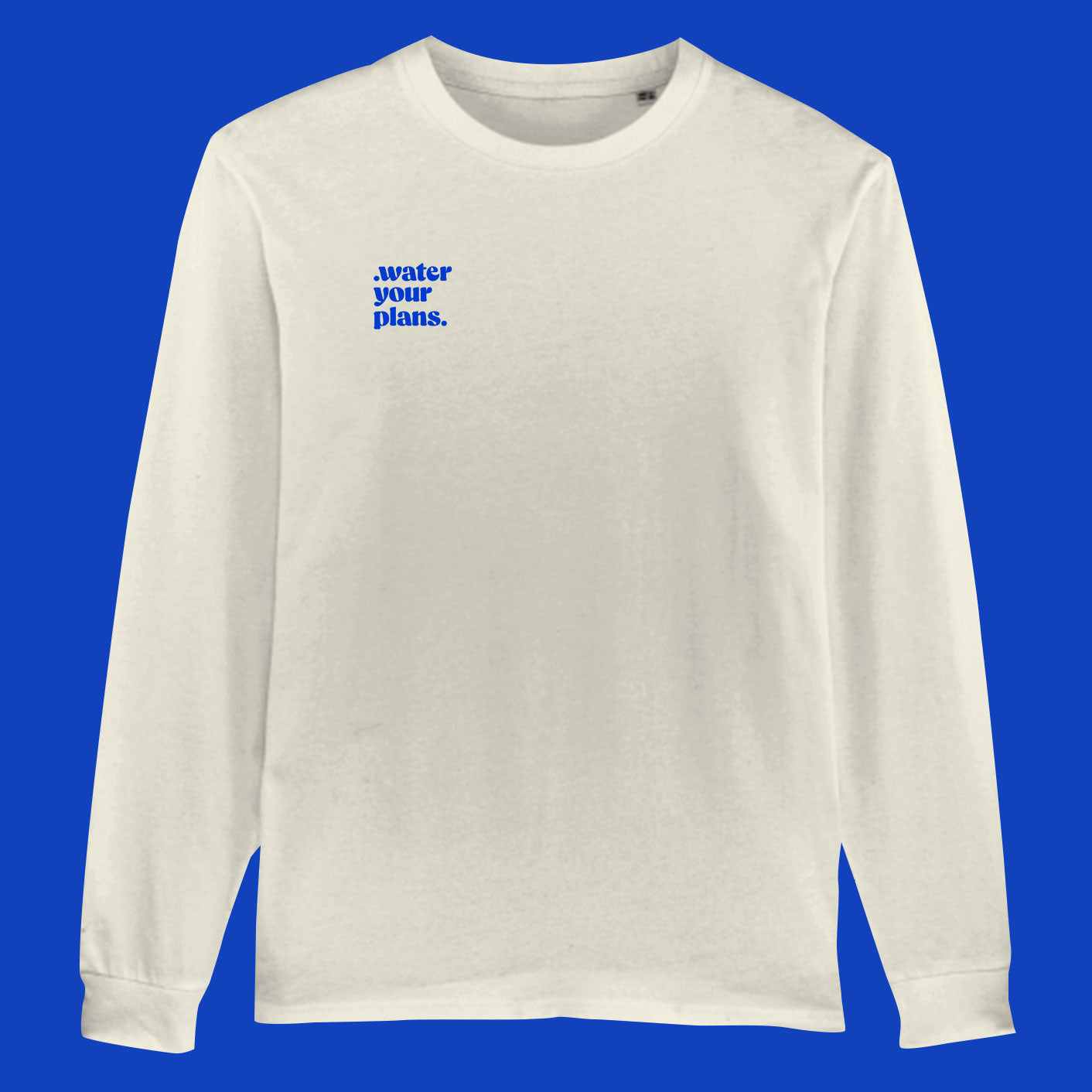 Longsleeve WYP Waves weiß/off-white